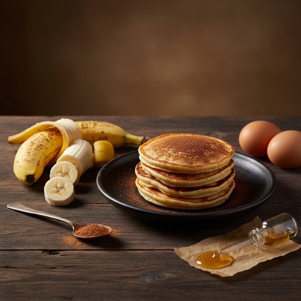 Panqueca de Banana sem Farinha