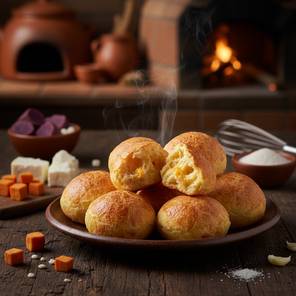 Pão de Queijo de Batata-Doce