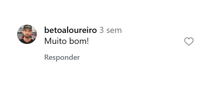 Comentário de betoaloureiro: Muito bom!