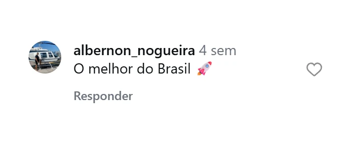 Comentário de albernon_nogueira: O melhor do Brasil