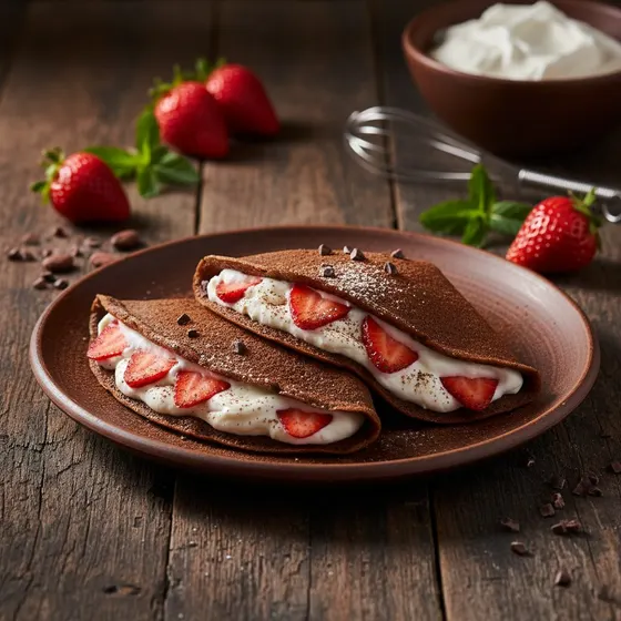 Crepe de Chocolate