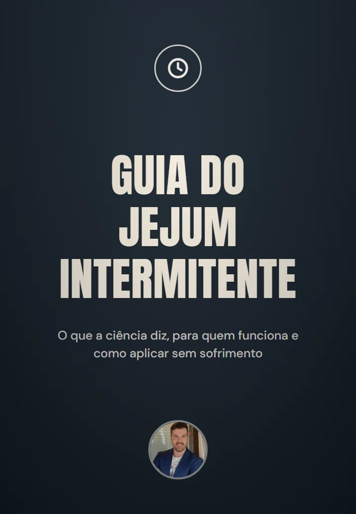 Capa do Guia do Jejum Intermitente