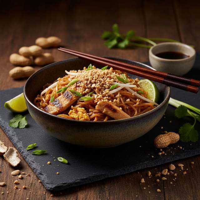 Pad Thai de Frango